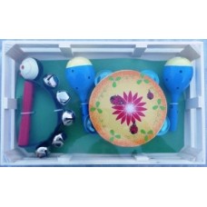 4 Piece Ladybird Music Set – Blue/Yellow 4 Piece Ladybird Music Set – Blue/Yellow